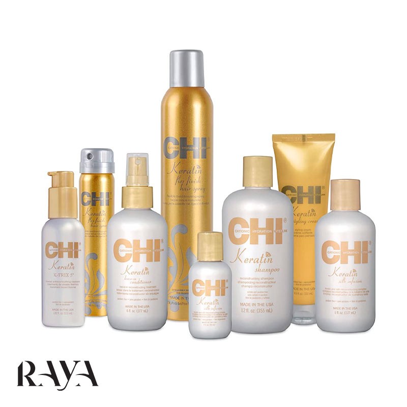 تقویت کننده کراتینه سیلک اینفیوژن چی 15 , 59 , 177 میل Chi Keratin Silk Infusion